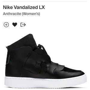 Nike vandalized lx anthracite women’s shoe